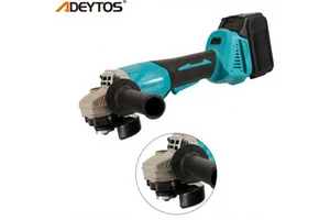 OEM Electric Cordless 21V DIY Angle Grinder 100mm Variable Speed Multi Use Wet Grinder with 18V Lithium Ion Battery Packs
