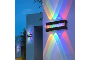 Modern Led RGB Downlight 6W 8W 10W Outdoor Garden Wall Light Led Waterproof Hotel Corridor Decorative Wall Lamp