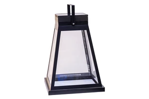 Modern Solar Lantern Lighting Outdoor Lighting Waterproof Iron Garden Camping Lamps for Indoor Table