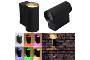 6W RGB LED Wall Lamps Waterproof Creative Atmosphere Night Light Lamp for KTV Hallway Home Decoration 85-265V