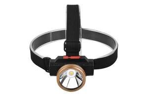 Super Bright Headlamp 600mAh Battery Waterproof USB Rechargeable LED Headlight Aluminum Reflector Cup Camping Fishing Head Lamp