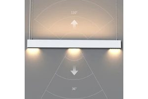 30w Dali Dimmable Commerical Office Shop Aluminum Fixture Embedded Ceiling Mounted Pendant Hanging Tube Cob Led Linear Light