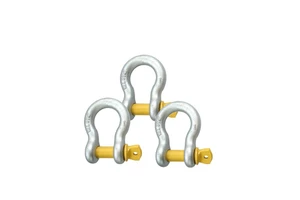 Quenched and Tempered US Type G-209 Drop Forged Bow Shackle with Alloy Pins