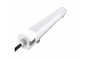 LED Tri-proof Lighting Fixture Underground Parking Garage Dimmable Movement Sensor Linear Purification Lamp 150cm