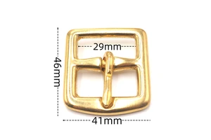 High Quality Classic Solid Brass Pin Belt Buckle Replacement