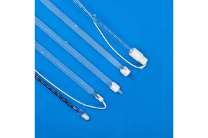 800W Electric Halogen Heating Lamp with Reflective Surface for Household Use Heater Tube