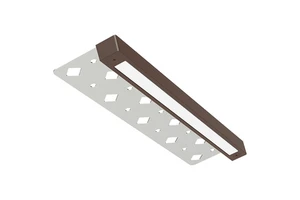 ETL Listed Low Voltage 12 Volt Integral Hardscape Lighting 4 7 12 Inch Retaining Wall Lights Under Cap Waterproof IP65 Lamp