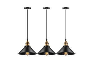 Retro Pendant Lamps Nordic Industrial E27 Edison Bulb Pendant Light for Modern Hotel Bar Home Decoration