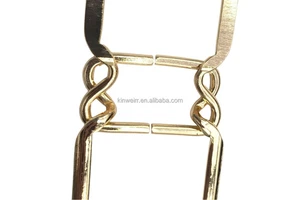 Factory Strap Fastener Center Pin Buckle Leather Belt Single Prong Belt Buckle DIY Prong Square Belt Buckle