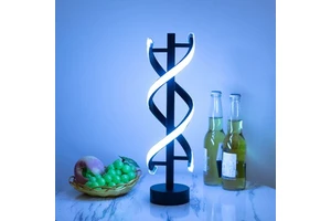 Modern Minimalist LED Rechargeable Eye Protection Table Lamp for Bedroom Hotel Bar & Creative Use with Custom Logo