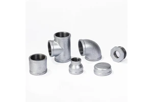High Quality Hot Dip Galvanized Malleable Iron Pipe Fittings for Oil Gas Pipeline