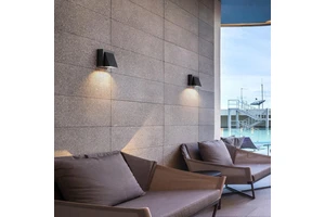 Garden Decorative IP65 Waterproof LED Outdoor Wall Lamp 3W COB Aluminum Alloy up Down Beam