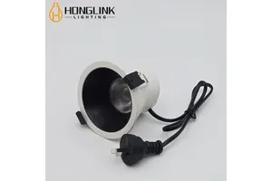 Factory Deep Anti-glare Recessed Small Hill Wall Washer Ceiling Light Downlight Spotlight for Home Lighting Indoor Lighting
