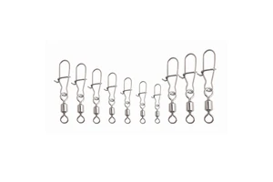 Fishing Accessories Stainless Steel Snap Rotator Swivel Connector Fishing Tools Bulk