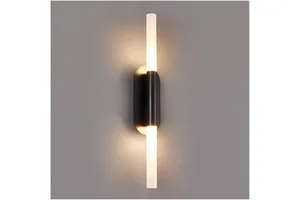 Customized Modern Clarkson Inn Hotel Guestroom Lighting Corridors Ideas Entry Hallway Frosted Acrylic LED Sconce Hotel Wall Lamp