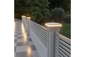 New Design Solar Post Cap Light Shed Light Solar Post Cap Lights Outdoor 2 Color