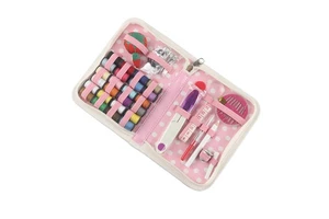 Beginners Home Portable DIY Sewing Kit with Scissors Thimble Thread Needles Tape Measure for Travel Christmas Christmas Gift