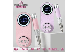 Rechargeable Nail Drill Machine 40000 RPM High Torque Cordless Electric Manicure Nail Drill Machine