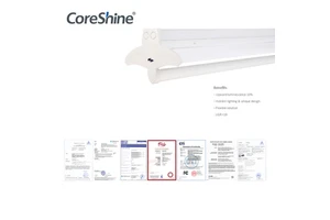 CORESHINE premium linear light led low glare indirect diffuse reflection linear trunking light for classroom