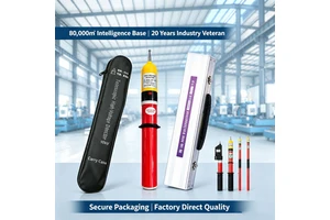 Self-test Function 110kV High Voltage Acousto-optic Electroscope IEC 61243-1 Compliant HV Voltage Detector Safety Testing Stick