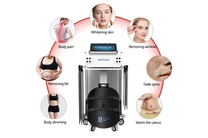 Red Light Therapy SWTLIPO 8D Light System LLLT Body Contouring Machine Non-Invasive LED Pads for Body Shape