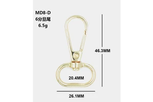 2025 Zinc Alloy Nickel Free Fashion Swivel Snap Hook Buckle with Strap and Buckled Hooks-High Quality Metal Logo Tag