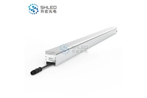 IP65 DC24V 24W Linear Recessed Led Light Systems for Hotel Contour Lighting