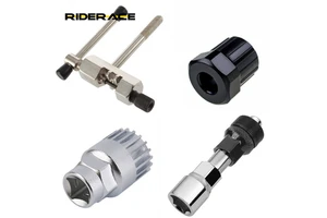 RIDERACE 4pcs/ Set Multifunction Bicycle Repair Tool Kits Chain Cutter Bottom Bracket Remover Freewheel Crank Puller MTB Tools