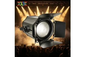 200W LED Contour Spotlight-Dual-Colour (Warm White Cool White) High CRI 90 DMX512 Control 32-bit Linear Dimming Stage Lighting
