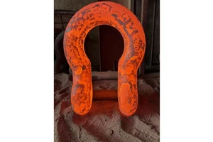 800Ton 1100Ton 1500Ton Durable Forged Lifting Bow Shackles With Nut For Heavy Industry & Construction