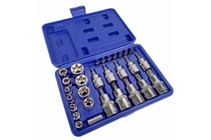 High Quality 30PCS Pressure Batch Sleeve Group Sets Head Machine Motor Repair Tool Socket Set Wrench Female Torx Male