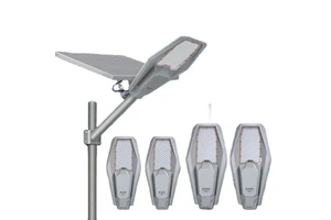 Outdoor Waterproof Die Casting Aluminum 100W 200W 300W 400W Remote Control Intelligent Led Solar Street Light
