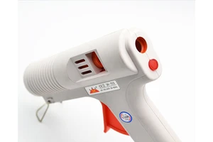 110W Electric Industrial White Non-toxic Temperature Control Hot Melt Glue Gun DIY 3-Year Warranty for Melting Glue Plastic