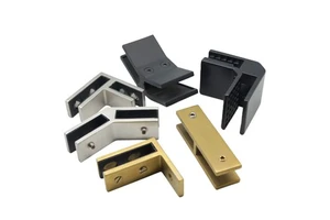 Zd Stainless Steel Handrail Fittings Square Tube Railing Glass Holder Glass Handrail Clamp