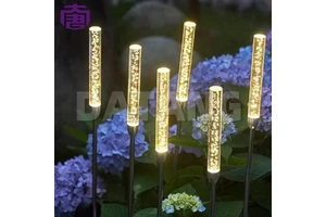 Led Solar Stainless Steel Small Bubble Light Ip65 Waterproof Garden Light For Outdoor Landscape Park And Hotel Projects