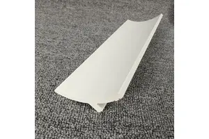 Modern Interior PS Wall Ceiling Cornice Moulding Led Bar Strip Light Skirting Baseboard Floor Trims For Hotel Application