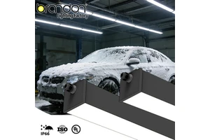 Warehouse Anti Glare Dimmable Parking Lot Waterproof Explosion Led Hermetic Fixtures Vapor Tight Light Tri-proof Linear Light