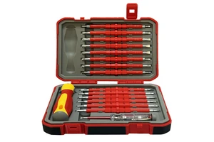 29-in-1 Electrician's Screwdriver Set Chrome Vanadium Steel Screwdriver Set Handle Double Bit Electric Pen
