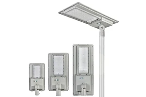 Integrated Solar LED Street Light Waterproof High Lumens Outdoor Road Lamp for Highway