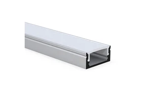 1M 2M 3M Anodized Diffuse Extrusion Lighting Strips LED Profile Light Aluminium Channel//