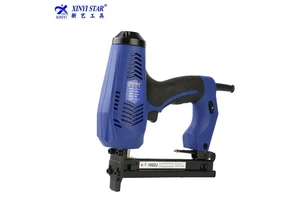XINYI 1022J 20 Gauge Industrial Electric Professional Framing Nail Gun U-shaped Staples with 3-Year Warranty