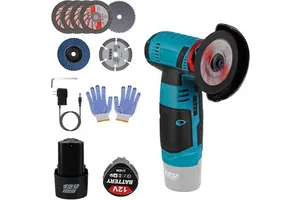 Cordless Angle Grinder Portable, Handheld Tool for Metal & Wood Grinding, Perfect for DIY, Home Repairs & Small Workshop Tasks
