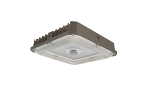 US/CA ETL Square Canopy Illumination 120W/100W/80W Tunnable IP65 Outdoor Parking Garages Gas Stations Warehouse Fixture LED