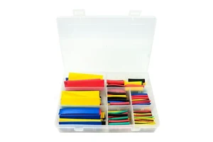 328PCS Polyolefin Insulation Heat Shrink Tubing Tube Sleeve Wrap Wire Assortment Shrinkable Tube Wrap Wire Cable Sleeves Set Hot