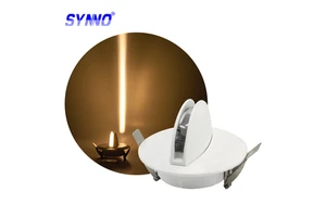 Contour Hole Red Green Yellow 180 Degree Narrow Beam Angle Staircase Light 6 Watt 6W Led Window Door Frame Spotlight