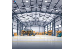 High Quality 40x50 China Cheap Detachable Large Steel Structure Building for Storage Shed Use Chinese Design for Warranty