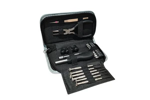 24pcs Tool Kit Including Socket Plier Bits Handle Screwdriver Portable Multi-Function DIY Hand Tool Set With Bag