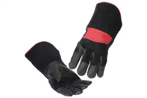 Wholesale Price Heat Resistant TIG/MIG Welding Work Gloves High Quality Leather Hand Protection Welder Safety Working Gloves