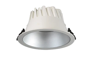 UGR<19 SMD LED DOWNLIGHT 60w 50W 40W 30W 25W 20W 15W 10W Triac 1-10V Dali Dimmable Led Downlights Black Silver Chrome Shade