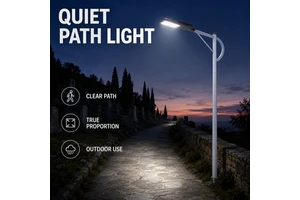300w All In One Aluminum LED Solar Street Lights Remote Control Energy Saving For Residential Road Parking Lot Lighting
